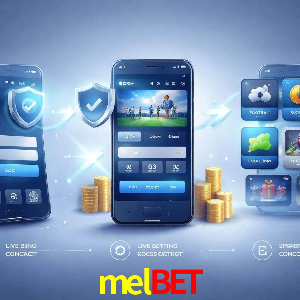 Pasos de acceso a la app melbet en pantalla de teléfono móvil
